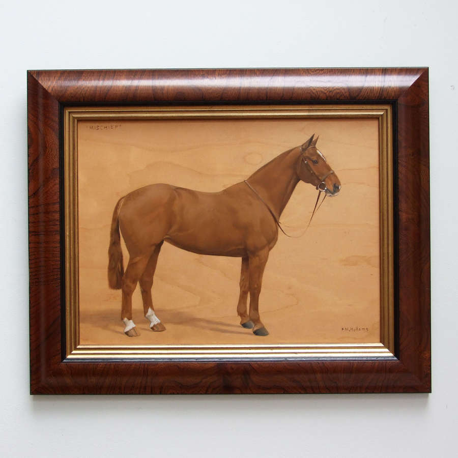Fine horse portrait by Frances Mabel Hollams